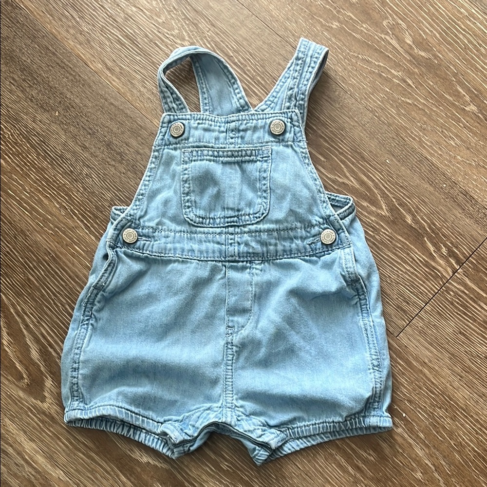 GAP Blue Denim Overalls Classic Adjustable Design